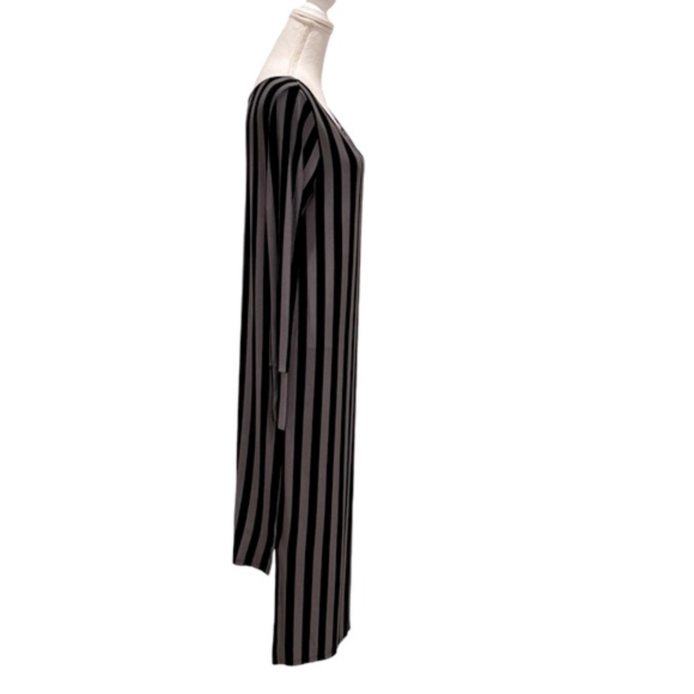 NWT Matti Mamane Avant Garde Striped High Low Maxi Dress. Medium - Picture 3 of 7